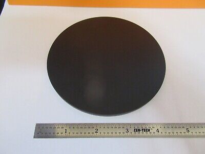 LARGE BICOLOR PLASTIC STAGE TABLE SPECIMEN MICROSCOPE PART AS PIC &A3-B-57