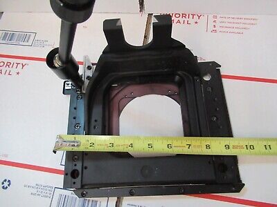 NIKON DIAPHOT STAGE TABLE SPECIMEN OPTICS MICROSCOPE PART AS PICTURED &15-A-01