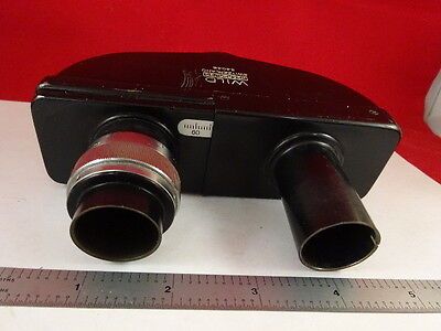 WILD SWISS HEAD M20 OPTICS MICROSCOPE PART AS PICTURED &81-A-05