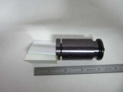 OPTICAL MOUNTED  MIRROR [chipped on edge] LASER OPTICS AS IS BIN#L9-22