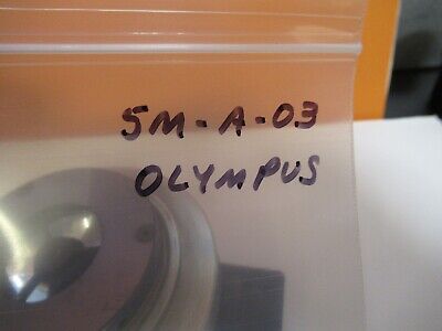 OLYMPUS JAPAN REFLECTIVE CONDENSER OPTICS MICROSCOPE PART AS PICTURED &5M-A-03