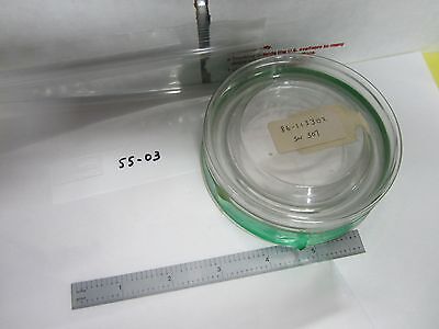 OPTICAL FLAT COATED FUSED SILICA GLASS LASER OPTICS BIN#55-03