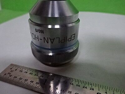 MICROSCOPE PART OBJECTIVE CARL ZEISS GERMANY EPIPLAN HD 40X OPTICS AS IS 4T-B-02