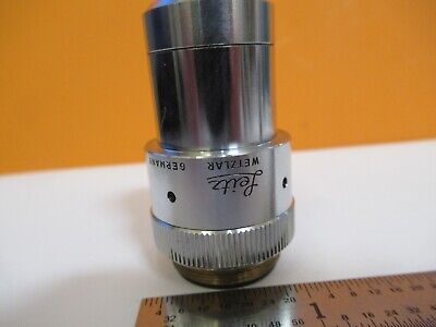 LEITZ QUARTZ UV OBJECTIVE H 32X INFINITY OPT MICROSCOPE PART AS PICTURED 8C-A-56