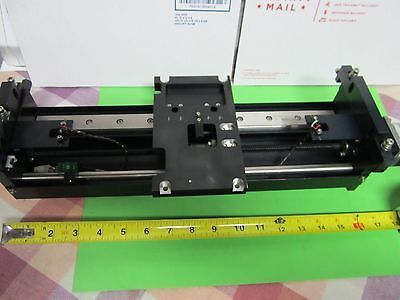 OPTICAL LASER  LINEAR STAGE POSITIONING WITH MOTOR OPTICS AS IS BIN#A6