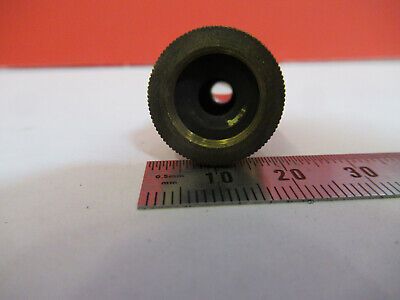 ANTIQUE BRASS NACHET OBJECTIVE FRANCE MICROSCOPE PART AS PICTURED &F6-B-19