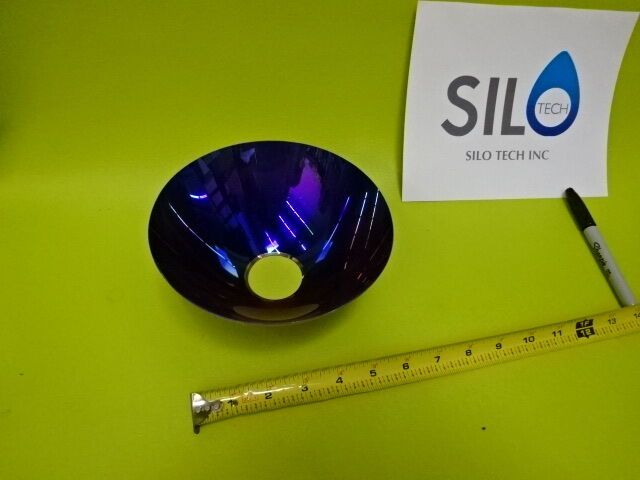 LARGE OPTICAL REFLECTOR COATED METAL OPTICS AS IS &50-A-05