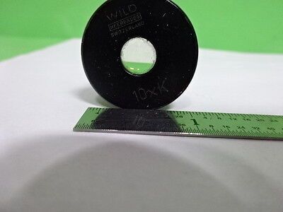 MICROSCOPE PART EYEPIECE OCULAR WILD SWISS 10xK [fair] OPTICS AS IS B#AC-F-09