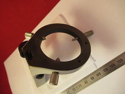 ZEISS GERMANY BRASS CONDENSER HOLDER MICROSCOPE PART AS PICTURED &96-A-06