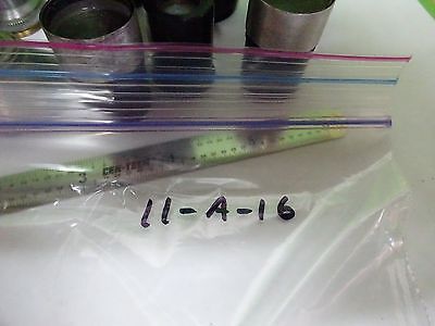 FOR PARTS MICROSCOPE OPTICS PIECES ASSORTED AS IS BIN#11-A-16