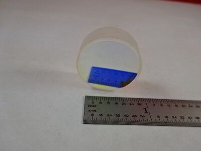 OPTICAL FLAT DICHROIC FILTER LENS OPTICS AS PICTURED &7C-A-08