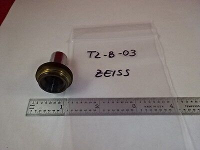 MICROSCOPE PART ZEISS GERMANY OBJECTIVE 8X POLMI OPTICS AS IS #T2-B-03