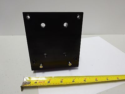 OPTICAL BOOKEND SUPPORT FIXTURE HOLDER PRO LASER OPTICS AS IS BIN#TA-1-2-D