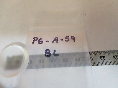 BAUSCH LOMB CX CC DIFFUSER LENS OPTICS MICROSCOPE PART AS PICTURED &P6-A-59