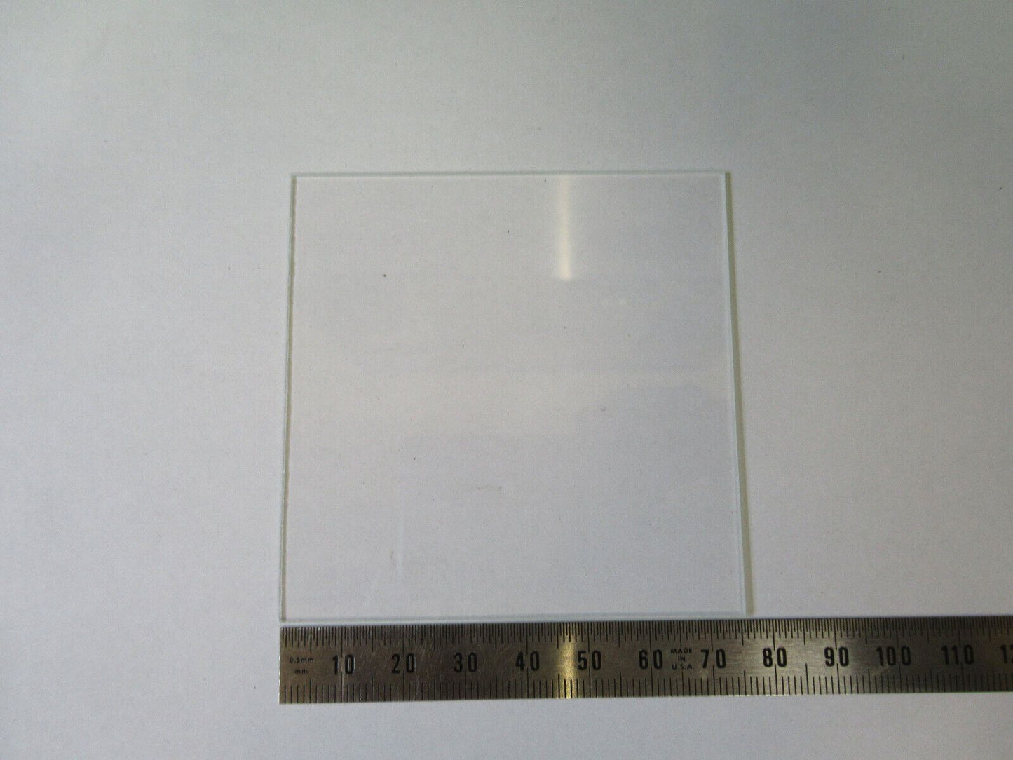 OPTICAL GLASS PLATE WINDOW OPTICS AS PICTURED #22-A-52