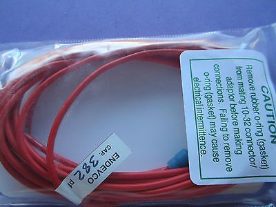 ENDEVCO 3060D KABEL 500F PIEZOELEKTRISCH für BESCHLEUNIGUNGSMESSER KALIBRIERUNG VIBRATION