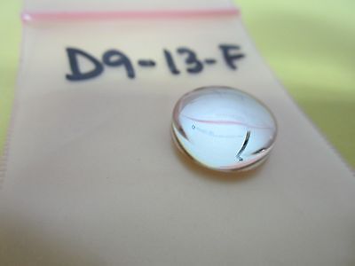 OPTICAL ASPHERIC LENS 18 mm DIAMETER  FL 15 mm LASER OPTICS BIN#D9-13-F