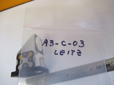 LEITZ GERMANY HEAD OPTICS GLASS PRISM MICROSCOPE PART AS PICTURED &A3-C-03