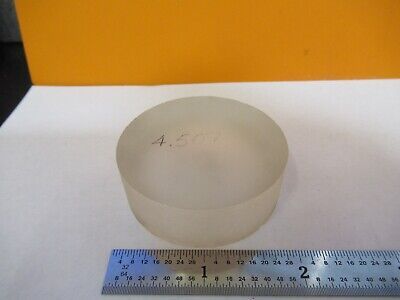 OPTICAL GLASS PREFORM CONCAVE LENS OPTICS AS PICTURED &47-A-25