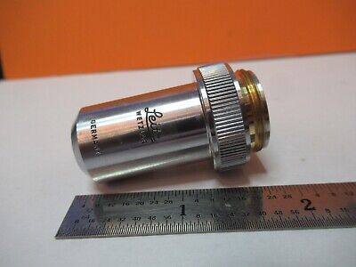 LEITZ GERMANY MICROSCOPE PART OBJECTIVE 10X /170 OPTICS AS PICTURED &FT-6-X13