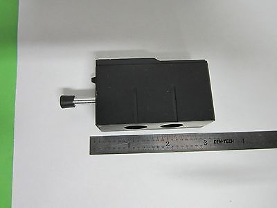 MICROSCOPE PART LEITZ INSERT VERTICAL ILLUMINATOR 563346 OPTICS BIN#F2-12