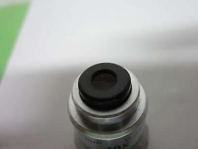 MICROSCOPE OBJECTIVE BAUSCH LOMB 10X 16 mm OPTICS BIN#5K-H-1