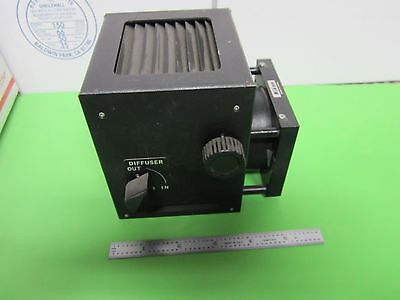 MICROSCOPE PART NIKON JAPAN LAMP HOUSING ILLUMINATOR OPTICS AS IS BIN#L8-02