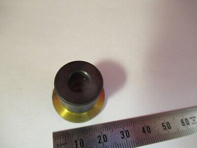 OPTICAL BRASS MOUNTED LENS G.S.C. 20mm f:4 MICROSCOPE PART OPTICS a2174 &12-A07