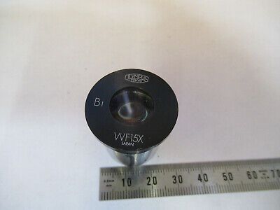 OLYMPUS JAPAN WF15X EYEPIECE LENS OPTICS MICROSCOPE PART AS PICTURED #F9-A-45