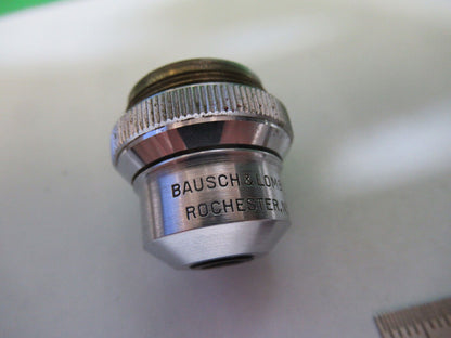 BAUSCH LOMB 3.5X 30mm OBJECTIVE OPTICS LENS MICROSCOPE PART as pictured Q5-B-12