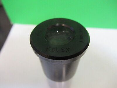 CARL ZEISS EYEPIECE OCULAR KPL 8X OPTICS MICROSCOPE PART AS PICTURED &Q9-A-113