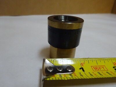 MICROSCOPE PART BRASS MOUNTED LENS 625580 MAG 18.5X OPTICS AS IS &8C-FT-09