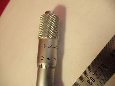 MITUTOYO JAPAN MICROMETER POSITIONING MICROSCOPE PART AS PICTURED &8-B-20