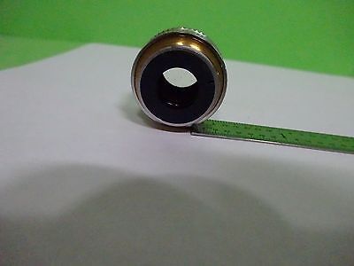 MICROSCOPE PART OBJECTIVE LEITZ GERMANY NPL 10X OPTICS AS IS BIN#V3-B-10