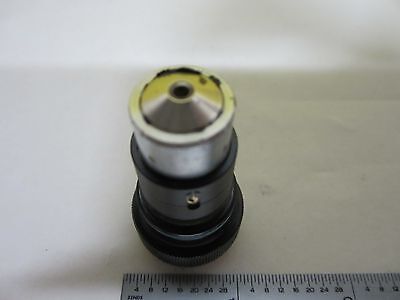 FOR PARTS MICROSCOPE OBJECTIVE OLYMPUS JAPAN OPTICS AS IS BIN#U1-19