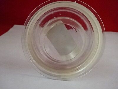 OPTICAL FLAT COHERENT FUSED SILICA 2.5" DIAMETER LASER OPTICS AS IS #80-15