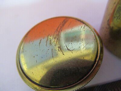 ANTIQUE BRASS WATSON UK 1860s EMPTY CAN MICROSCOPE PART AS PICTURED &F6-B-14