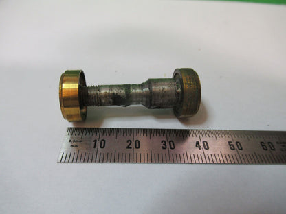 AO SPENCER SPANNER NUTS  BRASS ANTIQUE MICROSCOPE PART AS PICTURED &R2-A-14