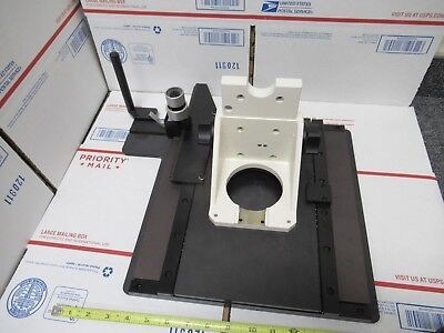 ZEISS AXIOTRON GERMANY HUGE STAGE TABLE X-Y MICROSCOPE PART AS PICTURED #TD-1