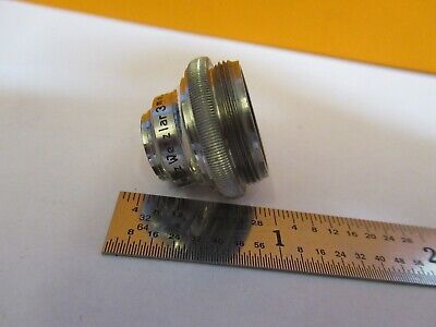 ANTIQUE ERNST LEITZ WETZLAR OBJECTIVE 3mm MICROSCOPE PART AS PICTURED &A3-B-82