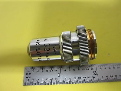 LEITZ WEIRD OBJECTIVE UTK 32X MICROSCOPE OPTICS AS IS BIN#A1-T-87