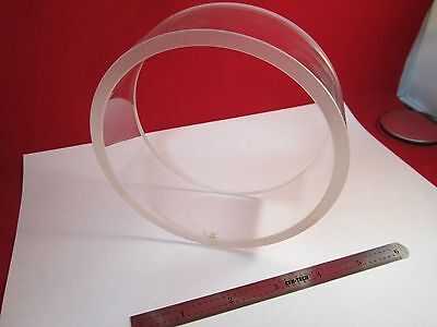 OPTICAL GLASS CILINDER THICK WALLS HOLOGRAMS LASER OPTICS BIN#D8-09