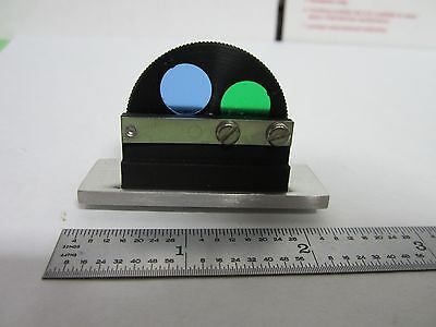 MICROSCOPE PART EPISTAR REICHERT LEICA FILTER WHEEL OPTICS AS IS BIN#H2-D-04