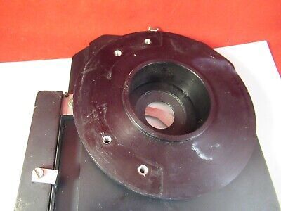 WILD M20 SWISS STAGE TABLE ROTABLE MICROSCOPE PART AS PICTURED &13-A-19