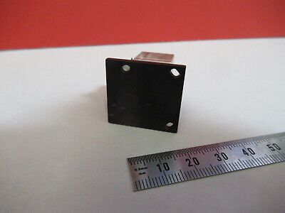 OPTICAL MOUNTED GLASS PRISM ASSEMBLY MICROSCOPE PART AS PICTURED &B1-B-10