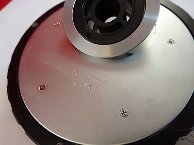 FOR PARTS MICROSCOPE NOSEPIECE TURRET NIKON JAPAN AS IS  BIN#L3-E-12