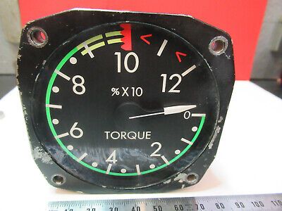 AIRCRAFT BELL INDICATOR TORQUEMETER 209-075-657-101  AS PICTURED &C1-A-23