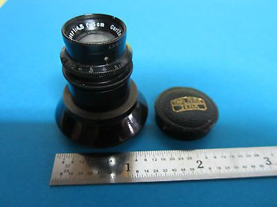 RARE MICROSCOPE OBJECTIVE LENS CARL ZEISS JENA GERMANY PLANAR 4.5X 5 cm OPTICS