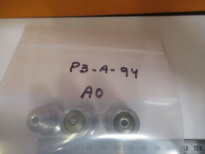 LOT 3 EA SPENCER AO OBJECTIVES LENSES MICROSCOPE PART AS PICTURED P3-A-94