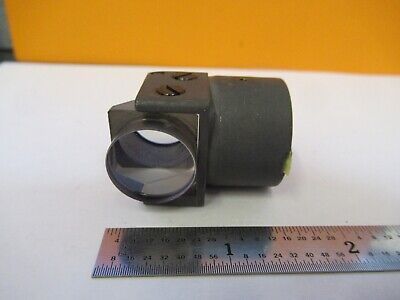 OLYMPUS JAPAN HEAD OPTICS GLASS PRISM MICROSCOPE PART AS PICTURED &A3-C-06